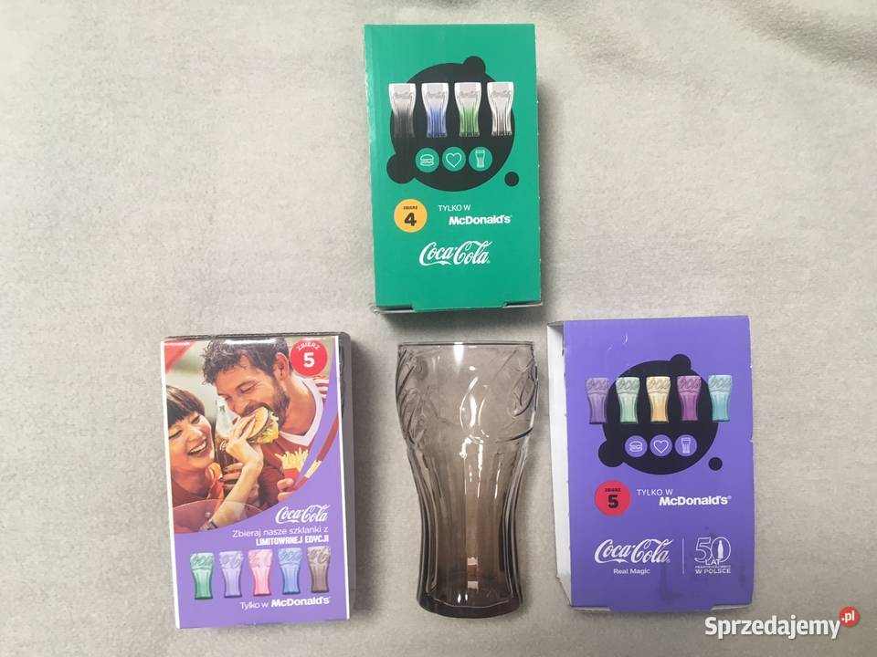 NOWE szklanki szklanka Coca Cola Kołobrzeg