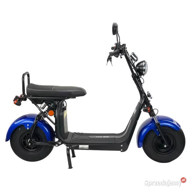 Skuter elektryczny BILI COCO G4 niebieski RATY Tarnów