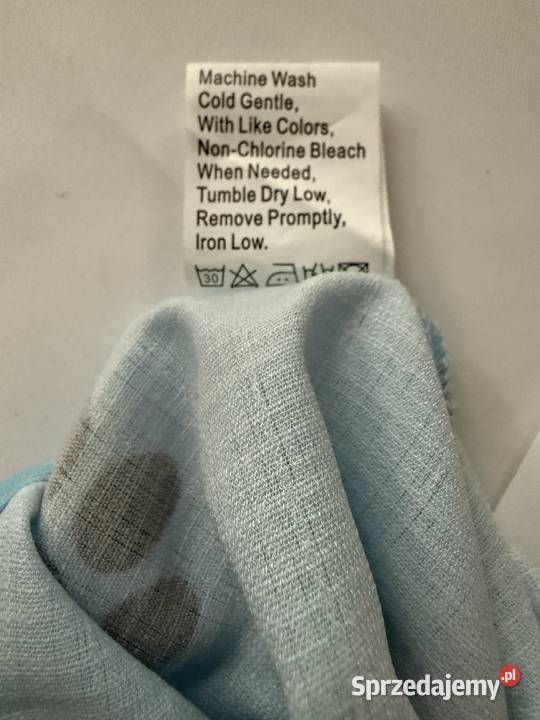 Blekitna koszula damska w kocie lapy Lublin