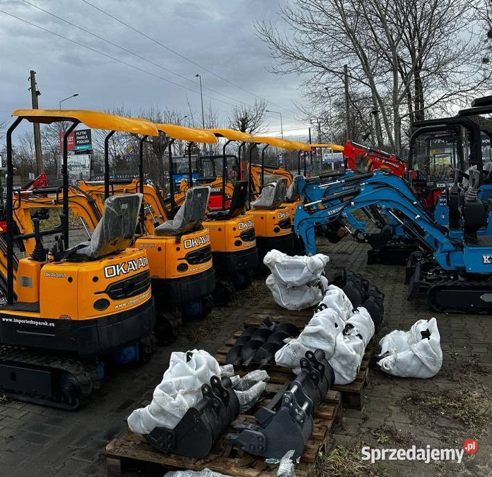 NOWA MINIKOPARKA OKAYAMA Kingway 1000 FV Leasing Wrocław