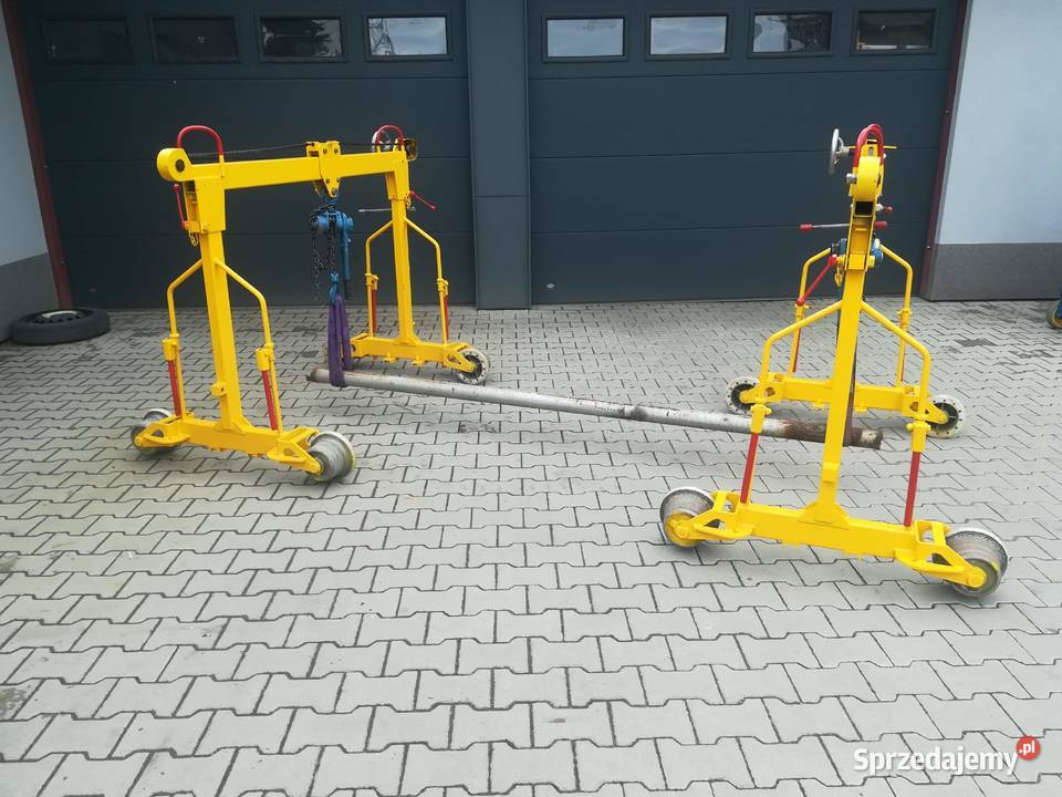 Suwnica bramowa kolejowa wózek kolejowy bramka Cieszyn