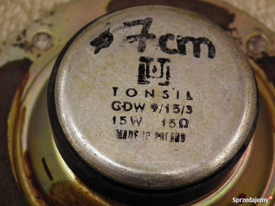 Głośniki Unitra Tonsil 9153 wielkopolskie Żelazków