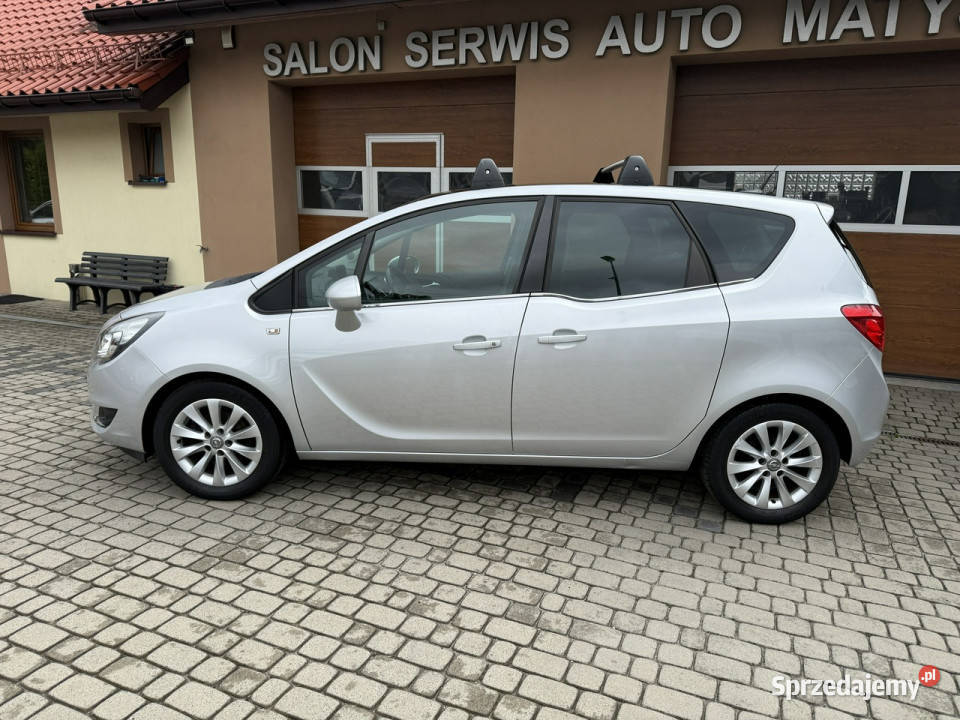 Opel Meriva 14 TURBO 120 Klimatronik Navi śląskie Orzech