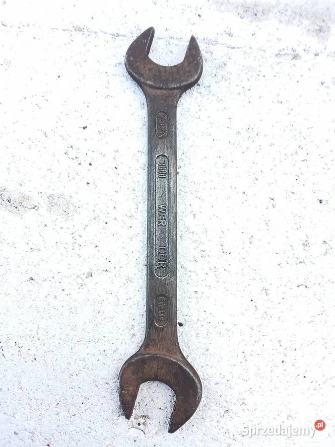 Klucz płaski DDR 17 19 Pozostałe Milejewo