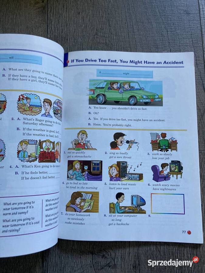 Komplet książek Side by Side angielski english sprzedam