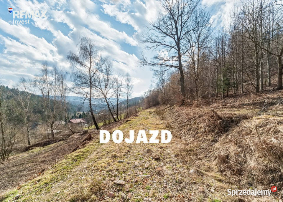 Wisła Gościejów działka z widokiem budowlana
