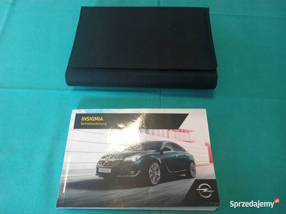 OPEL INSIGNIA 1 Instrukcja Obsługi książka Łódź