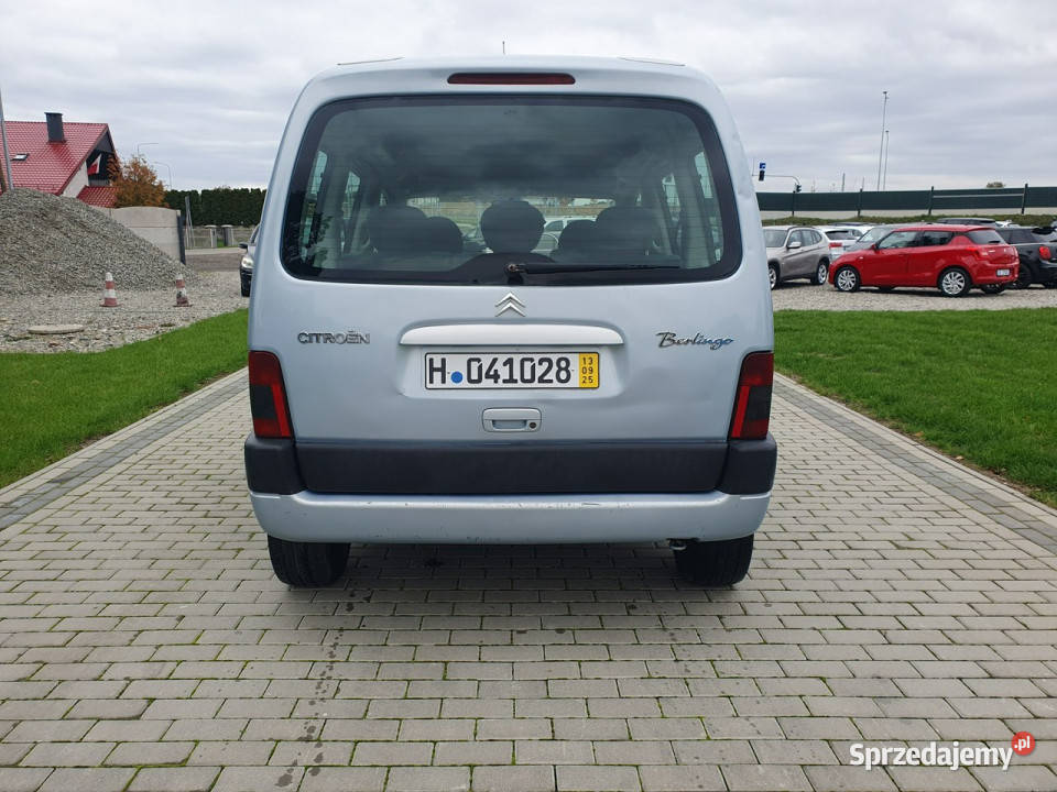 Citroen Berlingo 16 109 Benzyna Klima Tempomat Strobice