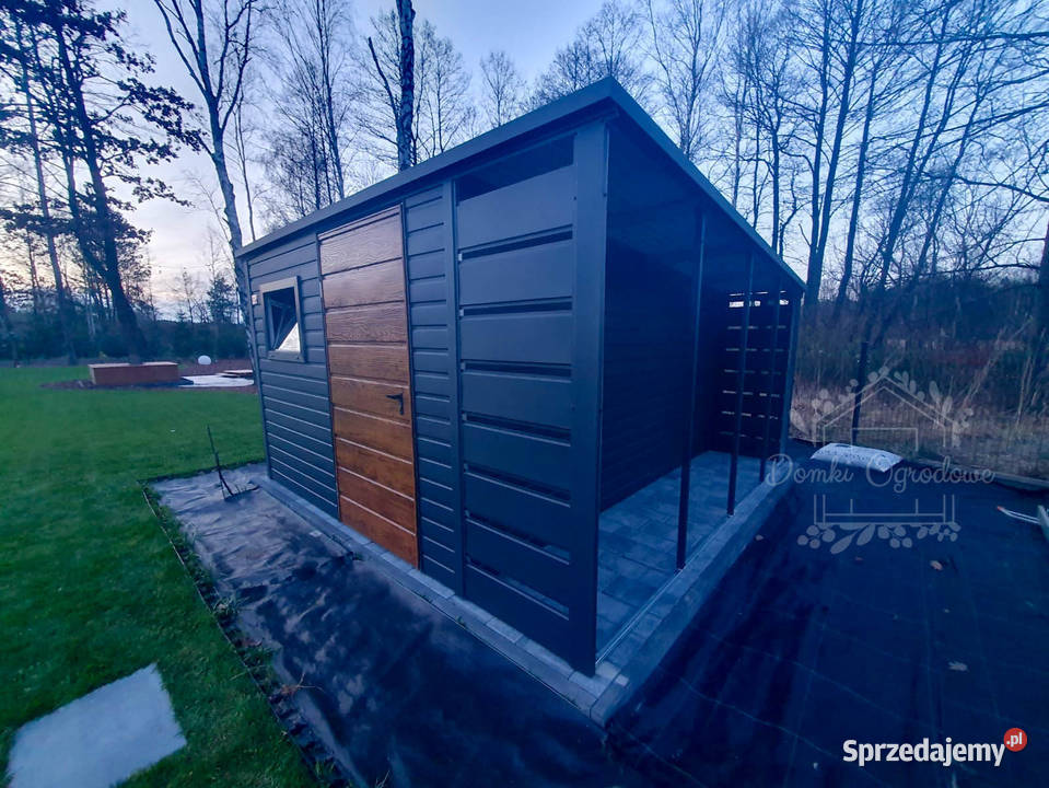 Domek Ogrodowy Schowek 3x4 wiata 1x4 okno rynny Domki narzędziowe śląskie Jastrzębie-Zdrój
