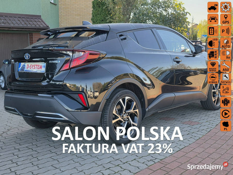 Toyota CHR CHR 22r Salon Polska HYBRID Gwarancja kamera cofania Białystok
