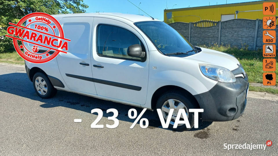Renault Kangoo MAXI LONG Salon KLIMA 15dci światła przeciwmgłowe Renault pomorskie Gdańsk