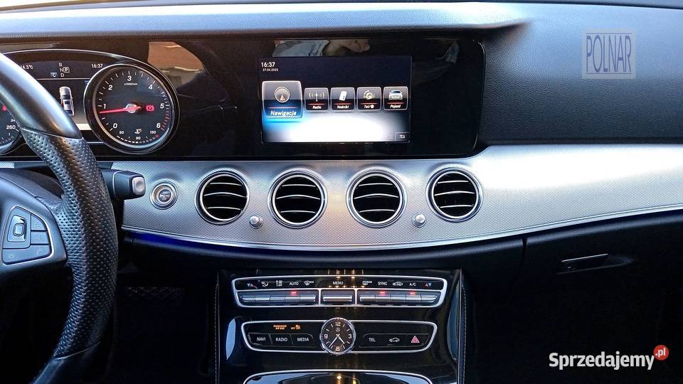 MercedesBenz E220d 195 Salon Polska Idealny bluetooth Poznań
