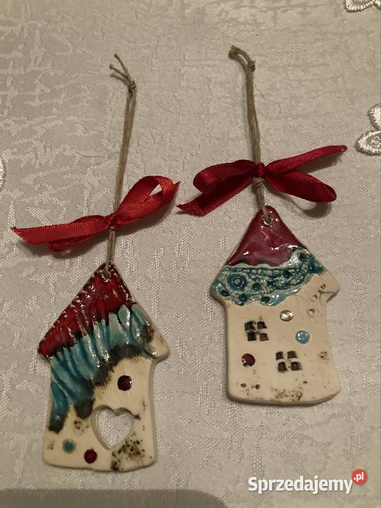 Domki Zawieszki Ceramiczne Wykonane Ręcznie 2 Czerwionka-Leszczyny