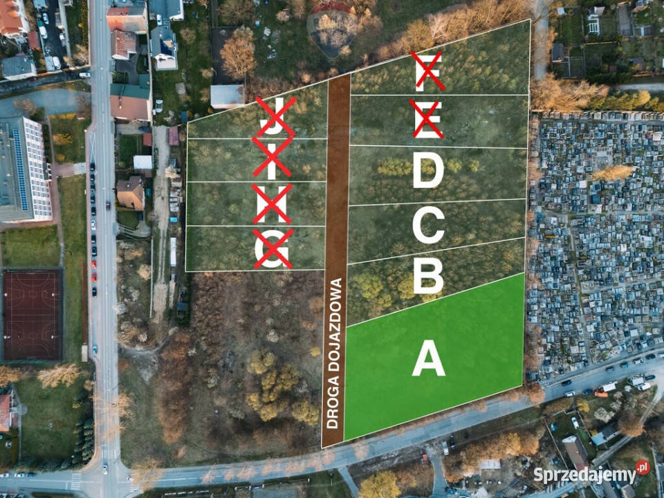 Działka 44a Szydłowiec Działka A