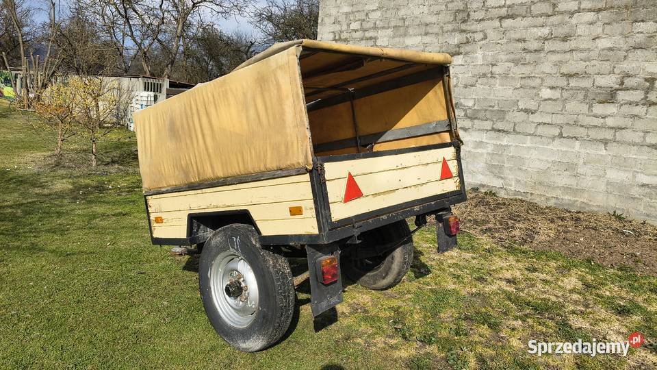 Przyczepka jednoosiowa 1 Bieliny