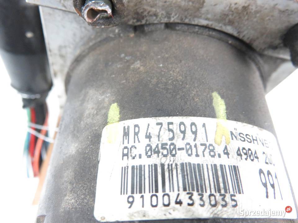 POMPA ABS MITSUBISHI SPACE WAGON III MR475991 Części samochodowe