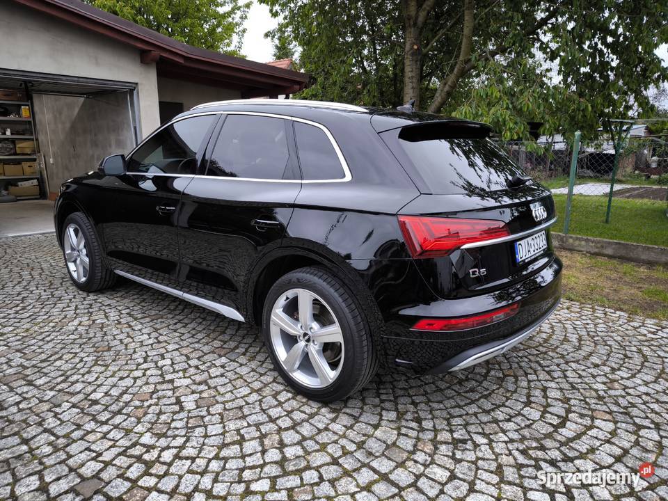 Audi Q5 20 TFSI mHEV 2021 Stan idealny asystent pasa ruchu Jawor