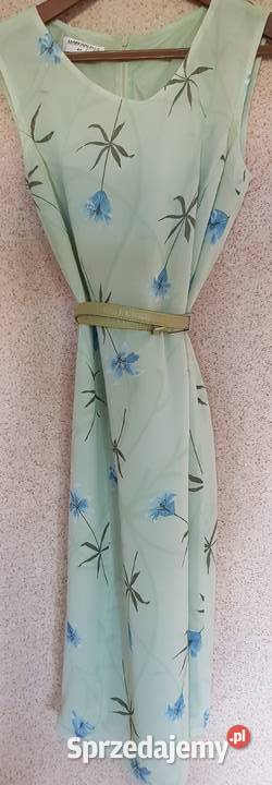 garsonka dwuczęściowa kostium sukienka zwiewna Kielce