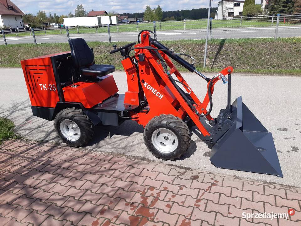 Ładowarka Przegubowa Miniładowarka 4x4 KOMECH Mińsk Mazowiecki