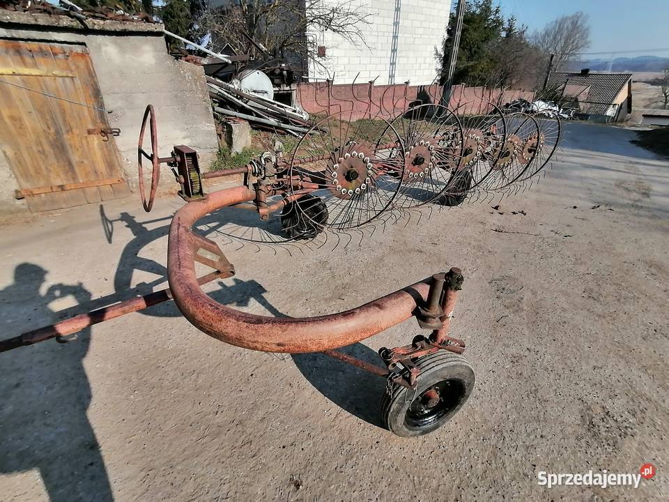 Słoneczko wicher grabarka zgrabiarka przewrcarka Łomża