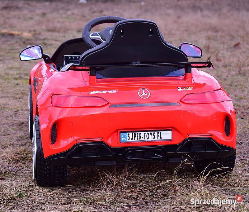 Auto samochód na akumulator MERCEDES GTR autko Myszków