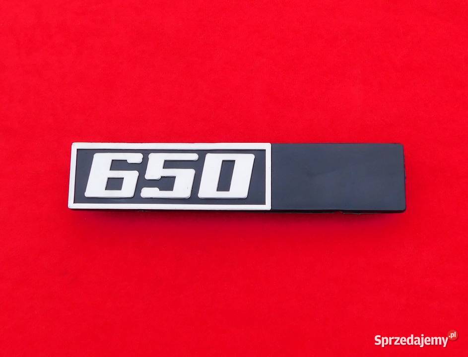 NOWY emblemat znaczek logo napis 650 Polski Fiat Tarnów sprzedam