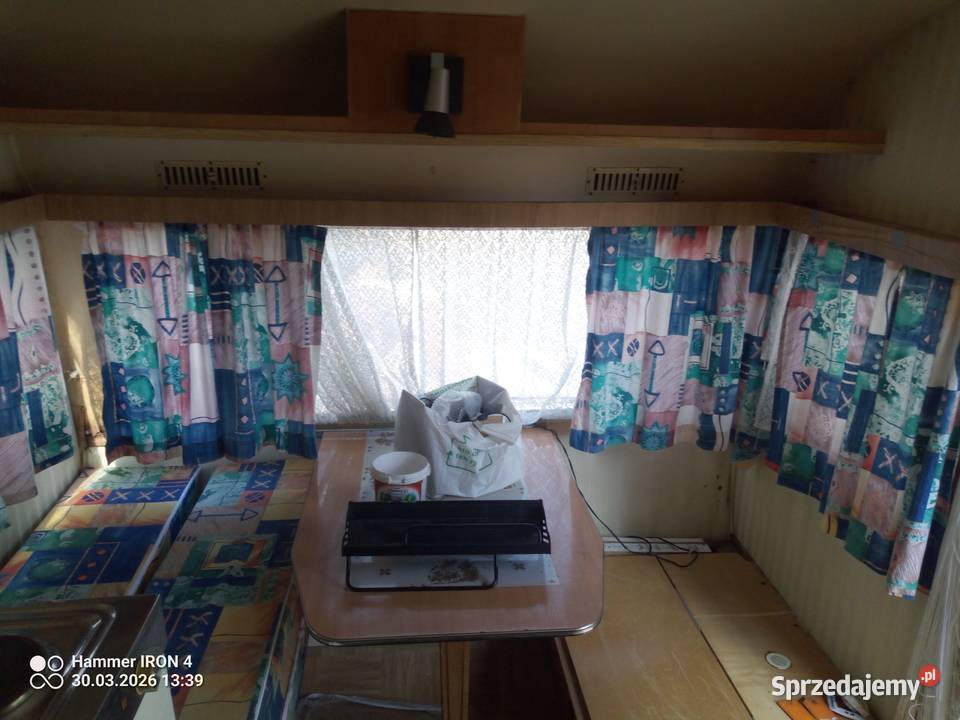 Przyczepa Kempingowa na działkę budowe Kempingowe Motoryzacja Barciany sprzedam