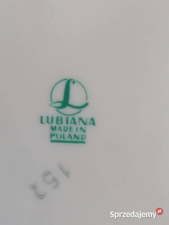 Wazon Lubiana PRL Porcelana i szkło Wałbrzych