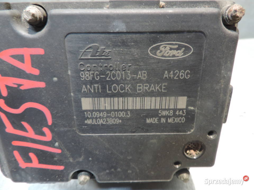 FORD FIESTA MK4 POMPA ABS 98FC2C013AB osobowe Pompy hamulcowe Nowy Sącz