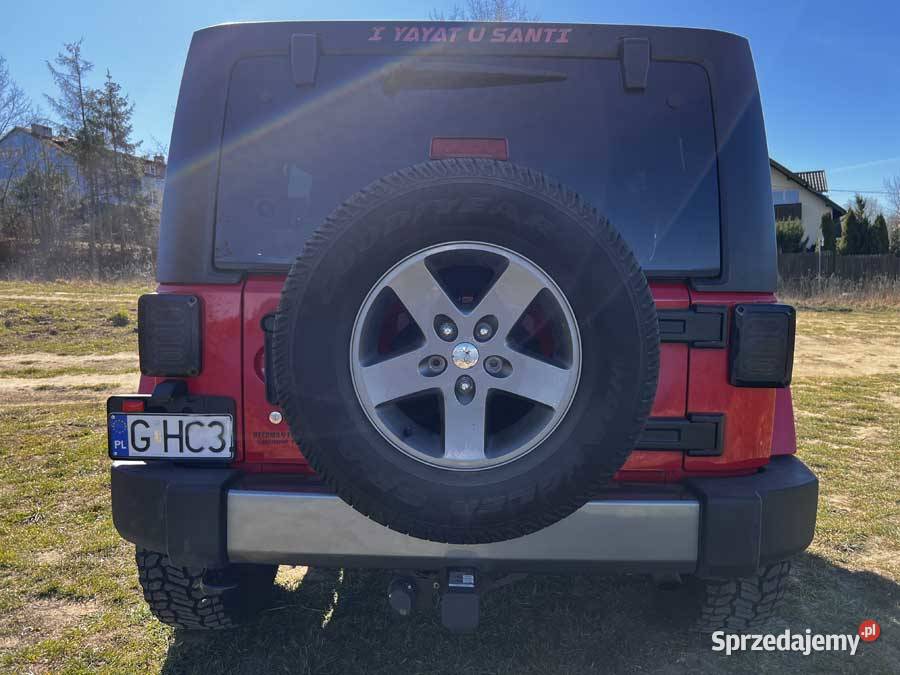 JEEP WRANGLER 36L 4X 2015 DOPOSAŻONY sprzedam