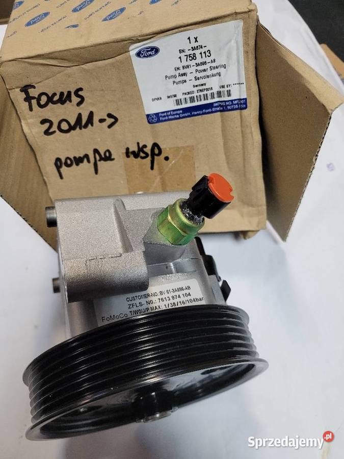 Pompa wspomagania Ford BV613A696AB 1758113 Części samochodowe
