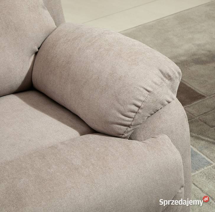 Fotel relaksacyjny odchylany o 150 fotel lniany Pozostałe Brzesko sprzedam