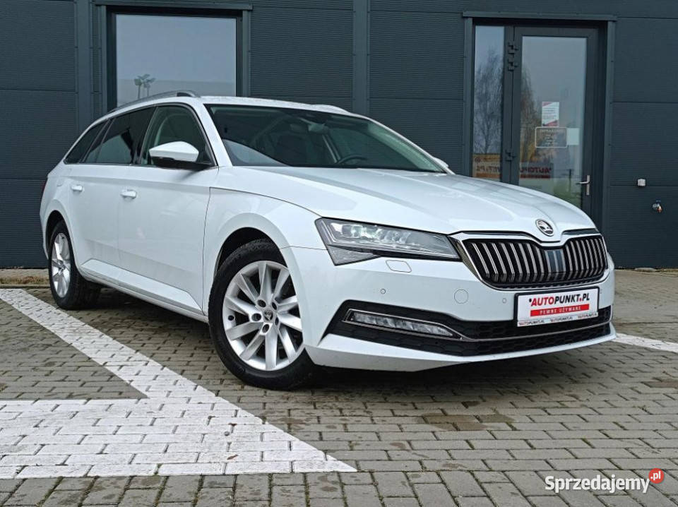 Skoda Superb 2020r FV23 LED ASO Hak PodgrzFotele Motoryzacja Kraków