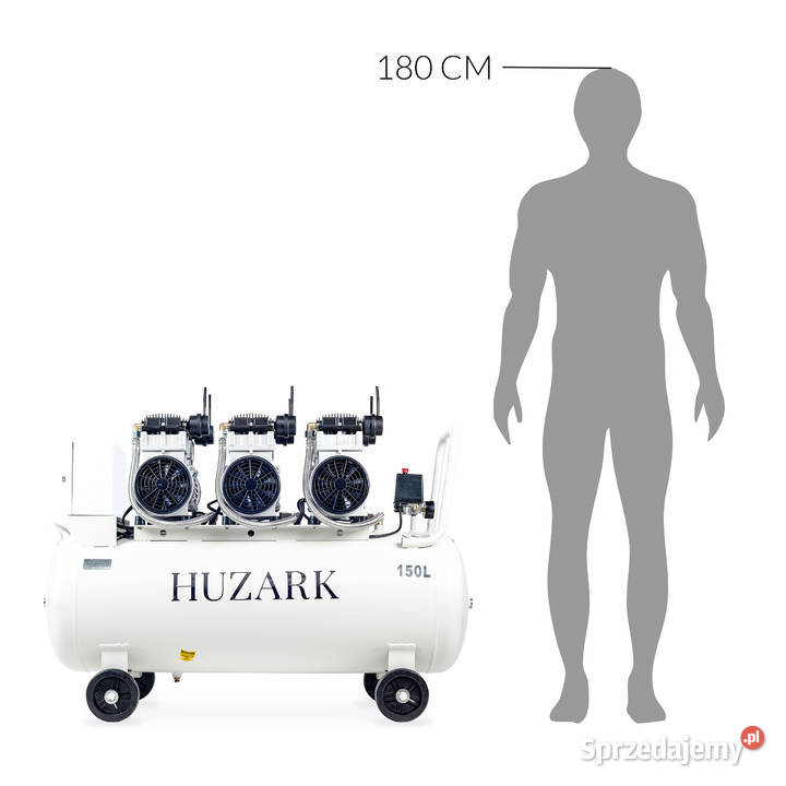 Profesjonalny Kompresor bezolejowy sprężarka Tarnów