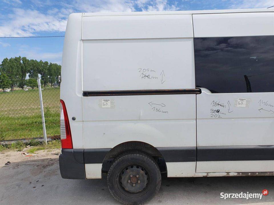 ĆWIARTKA BŁOTNIK PRAWY TYŁ RENAULT MASTER III Lipno