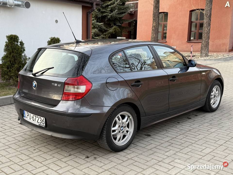 BMW E87 Seria 1 20d 122 2005r M47 Stan Długie Chełm
