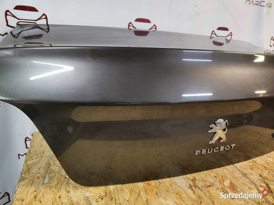 Klapa Bagażnika Peugeot 301 2012 Kolor KKS wielkopolskie Pleszew