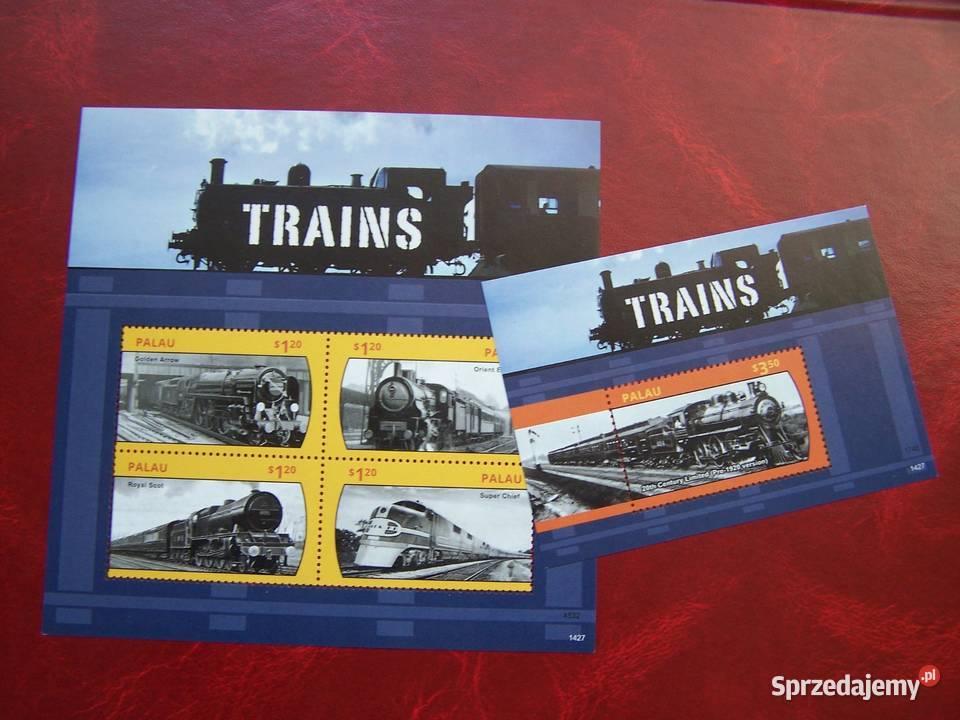 Palau MNH Transport Stare Pociągi Parowozy Tychy