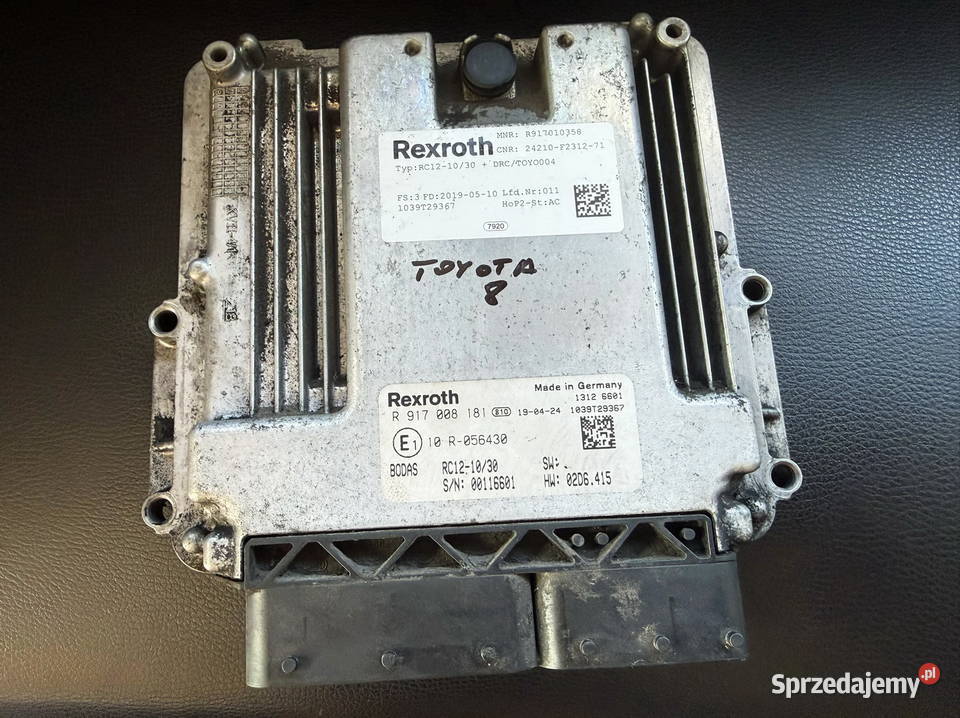 Sterownik Bosch Rexroth BODAS RC121030 Toyota 8 Do wózków widłowych Działoszyn