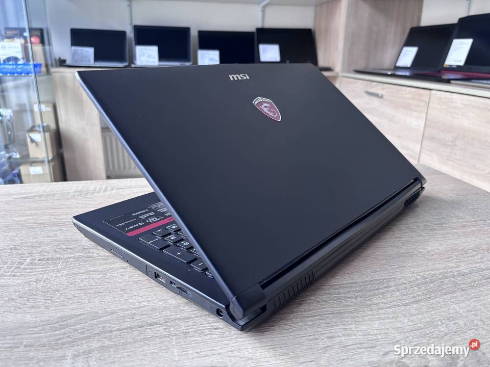 Laptop MSI GL62 6QC i76700HQ 16GB ram Nvidia podkarpackie Rzeszów