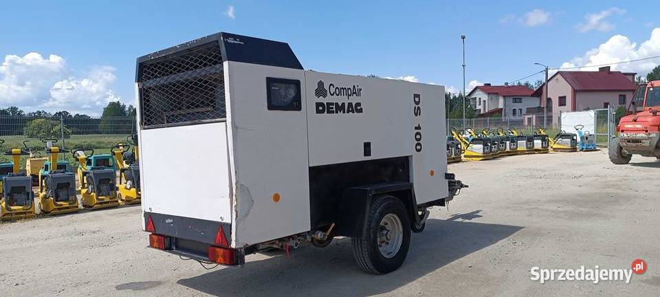 Kompresor śrubowy DEMAG DS 100 10 m3 Compair DS Sułów