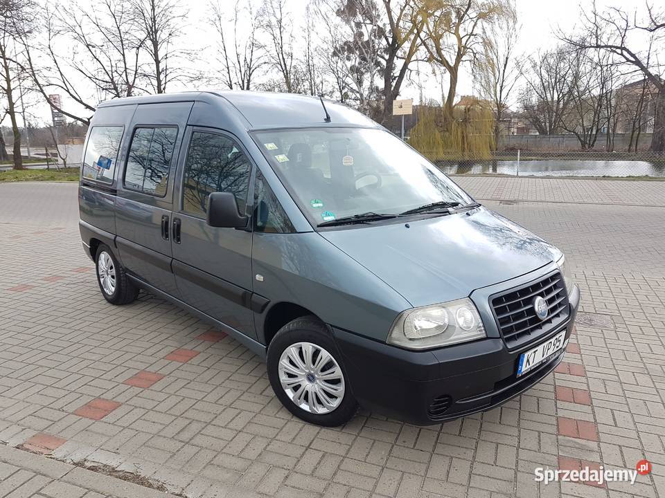 Fiat Scudo 20 JTD 9 Osobowy Klimatyzacja Serwis Pleszew