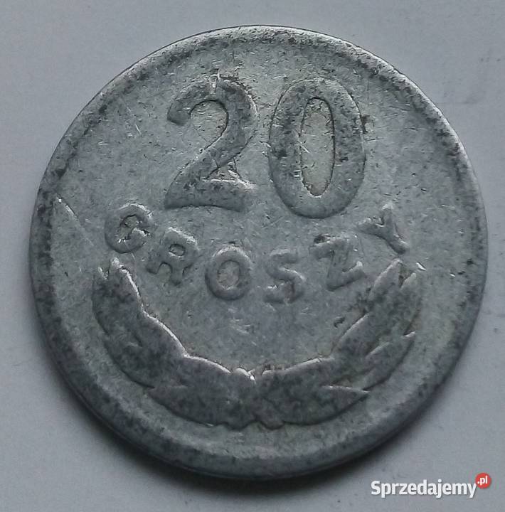 POLSKA20 GROSZY1949 r bz ALUMINIUM Legionowo sprzedam