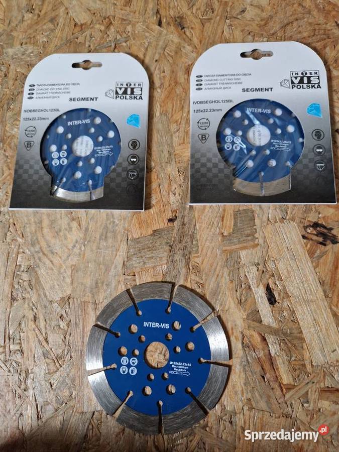 NTER VIS TARCZA DIAMENTOWA 125MM SEGMENT BETON wielkopolskie Głogowa