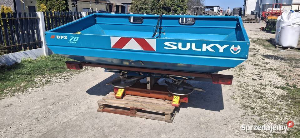 Rozsiewacz Nawozu Sulky DPX 70 Amazone M II Nawożenie łódzkie Radomsko