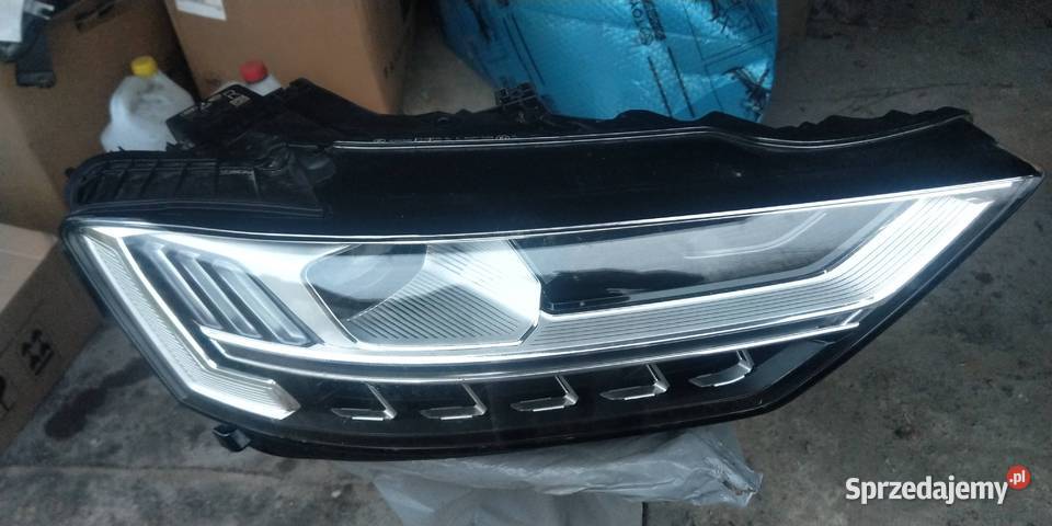 Audi Q8 lampa przód prawy Oświetlenie Łódź