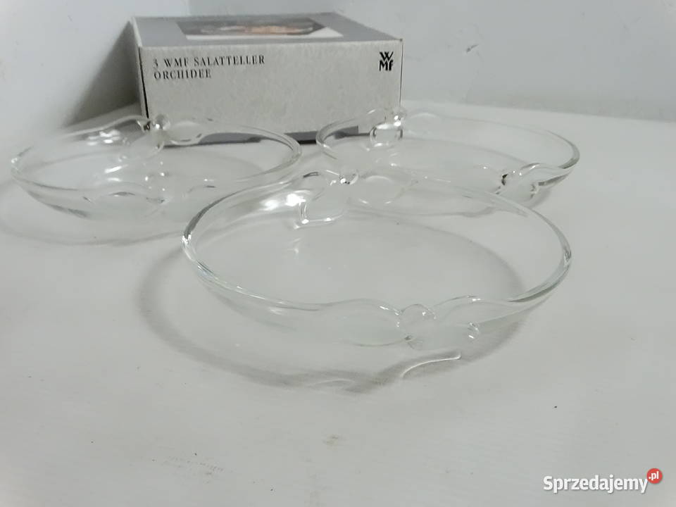 Nowy Zestaw Vintage WMF Orchidee 3x Szklane Biłgoraj
