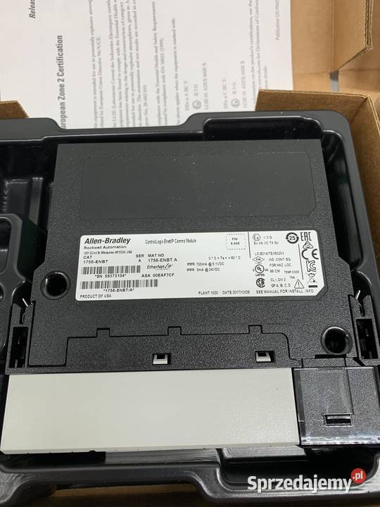 Allen Bradley 1756ENBT ControlLogix Ethernet Warszawa