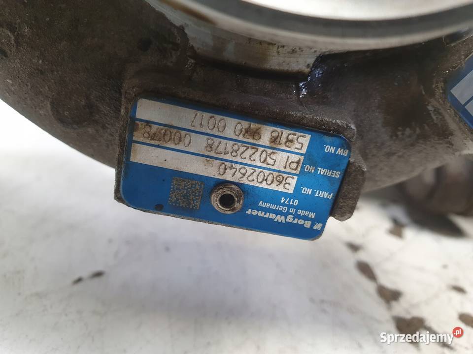 TURBOSPRĘŻARKA Volvo V60 XC60 S80 II 24 D5 turbo lubelskie Chełm