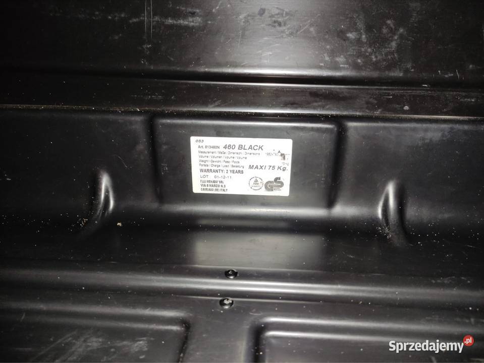 Box dachowy SportAC 460 black łódzkie